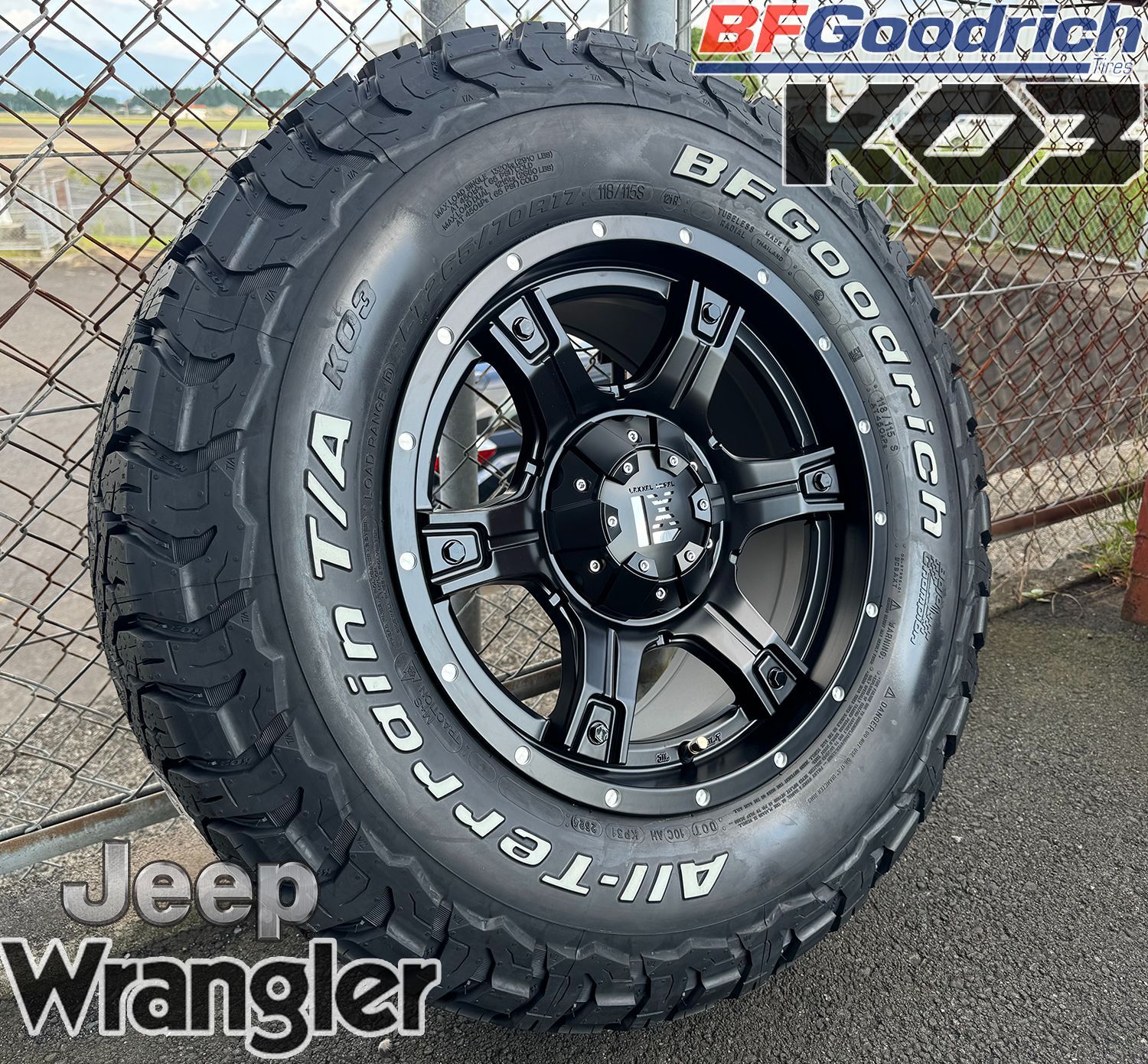 Jeep ジープ JKラングラー JLラングラー 17インチ タイヤ