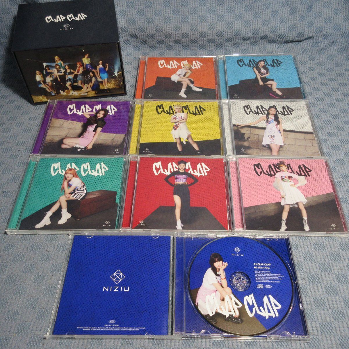 NiziU シングル アルバム セット ケース付き NiziU Korea 2nd Single LOVE LINE (Digipack ver.) (ランダム
