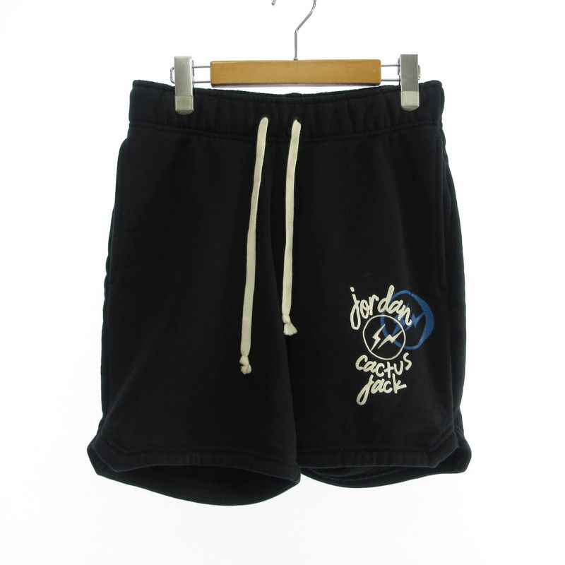 姫路東店 JORDAN | ジョーダン ×Travis Scott ×Fragment ショートパンツ DJ0617-010 ブラック サイズ XS 108