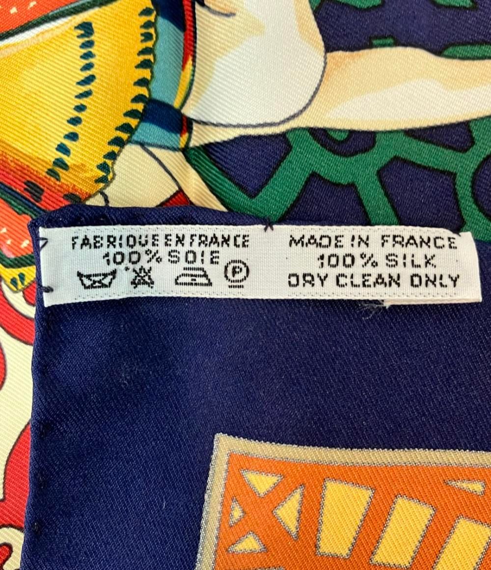 エルメス スカーフ カレ90 シルク100% ロシア バレエ les ballets