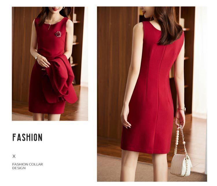 ノースリーブ スリム