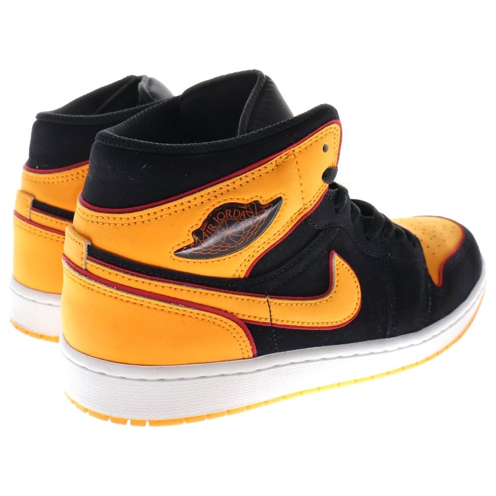 NIKE (ナイキ) AIR JORDAN 1 MID SE VIVID ORANGE エア
