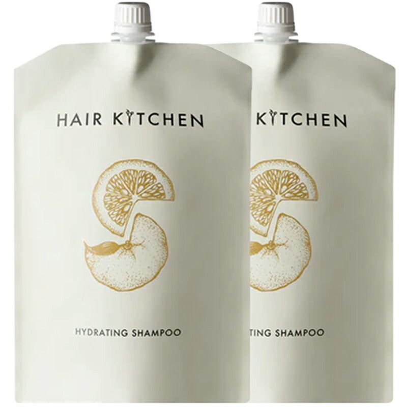資生堂 ヘアキッチン ハイドレイティング シャンプー 1000mL ×2 詰め替え セット アミノ酸シャンプー ノンシリコン アミノ酸系シャンプー ノンシリコンヘアシャンプー 乾燥 詰め替え頭皮ケア