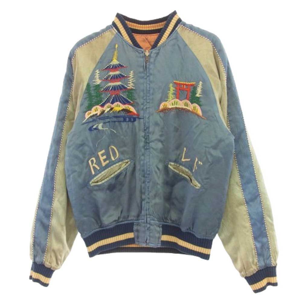 OPEN DICH２面用 別珍 虎龍ワシ 日本限定 スカジャン vintage OPEN DICH2面用 別珍 虎龍ワシ 日本限定 スカジャン vintage