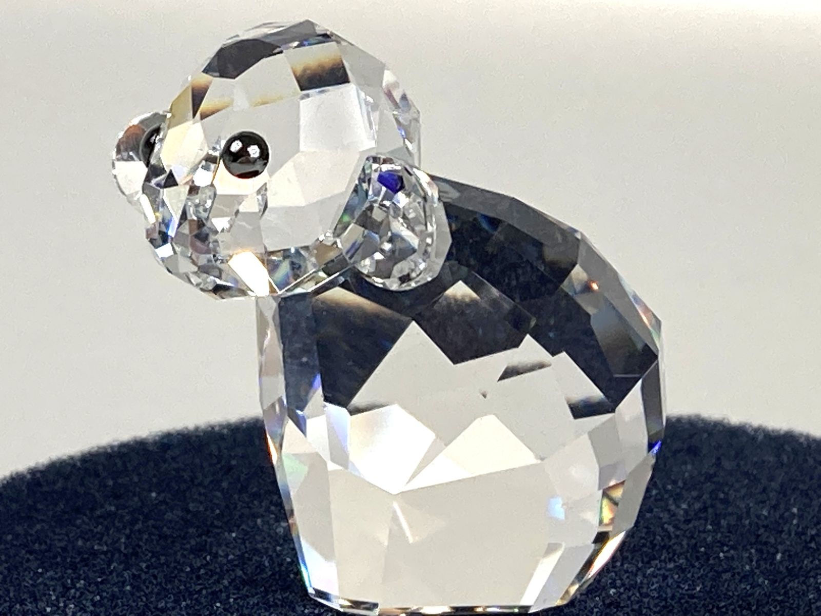 美品 スワロフスキー SWAROVSKI クリスタル 置物 Y2B ラブロッツ