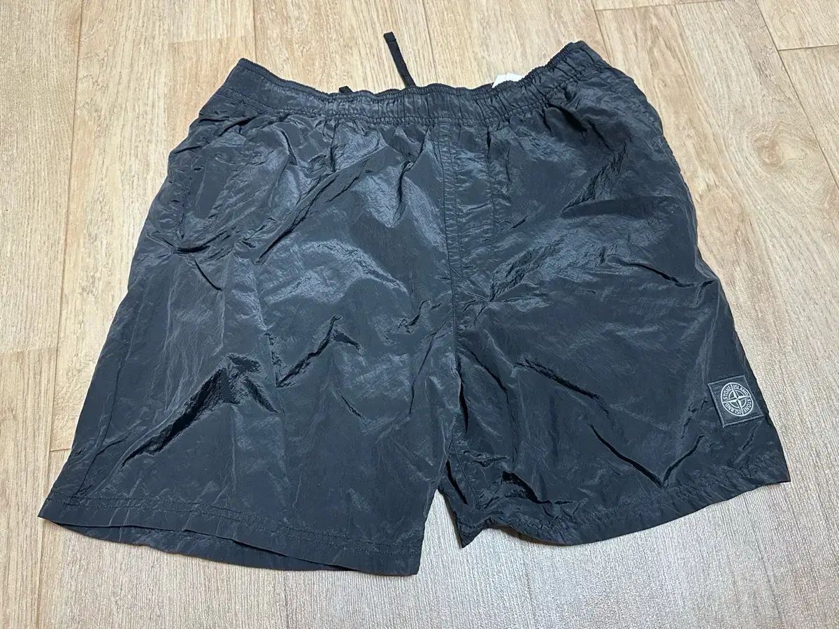 ストーン アイルランド B0943 ナイロン メタル 水泳 トランク ブラックパンツ