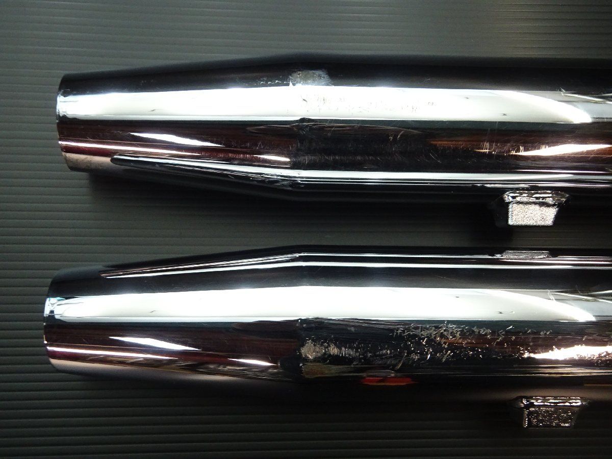 スポーツスター　純正サイレンサー　64848-04 64857-04 XL1200R サイレンサーマフラー 64857-04/64848-04 ハーレー 純正 中古