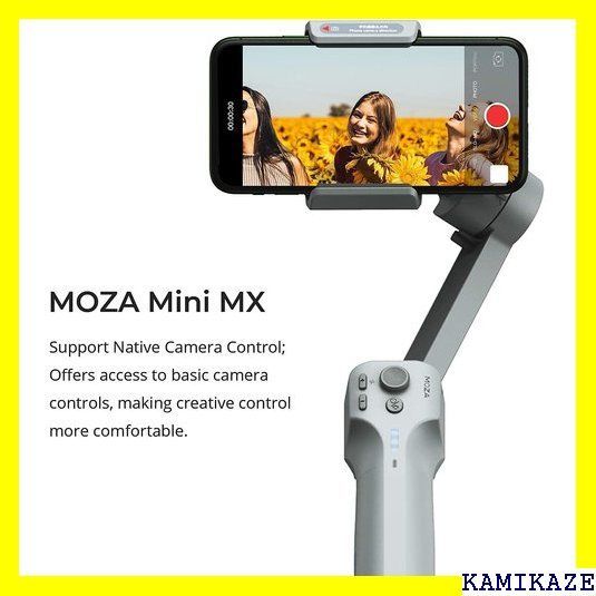 ☆大人気_Z051 MOZA MINI MX スマホ用ジンバル 3軸手持ち 軽 クト 三脚