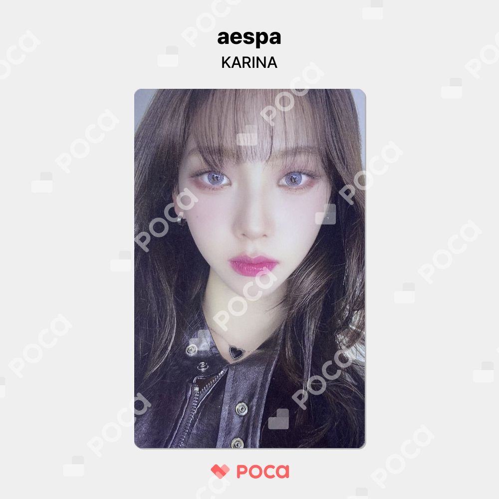 カリナ　トレカ aespa カリナ トレカ COME TO MY ILLUSION RANDOM TRADING CARD