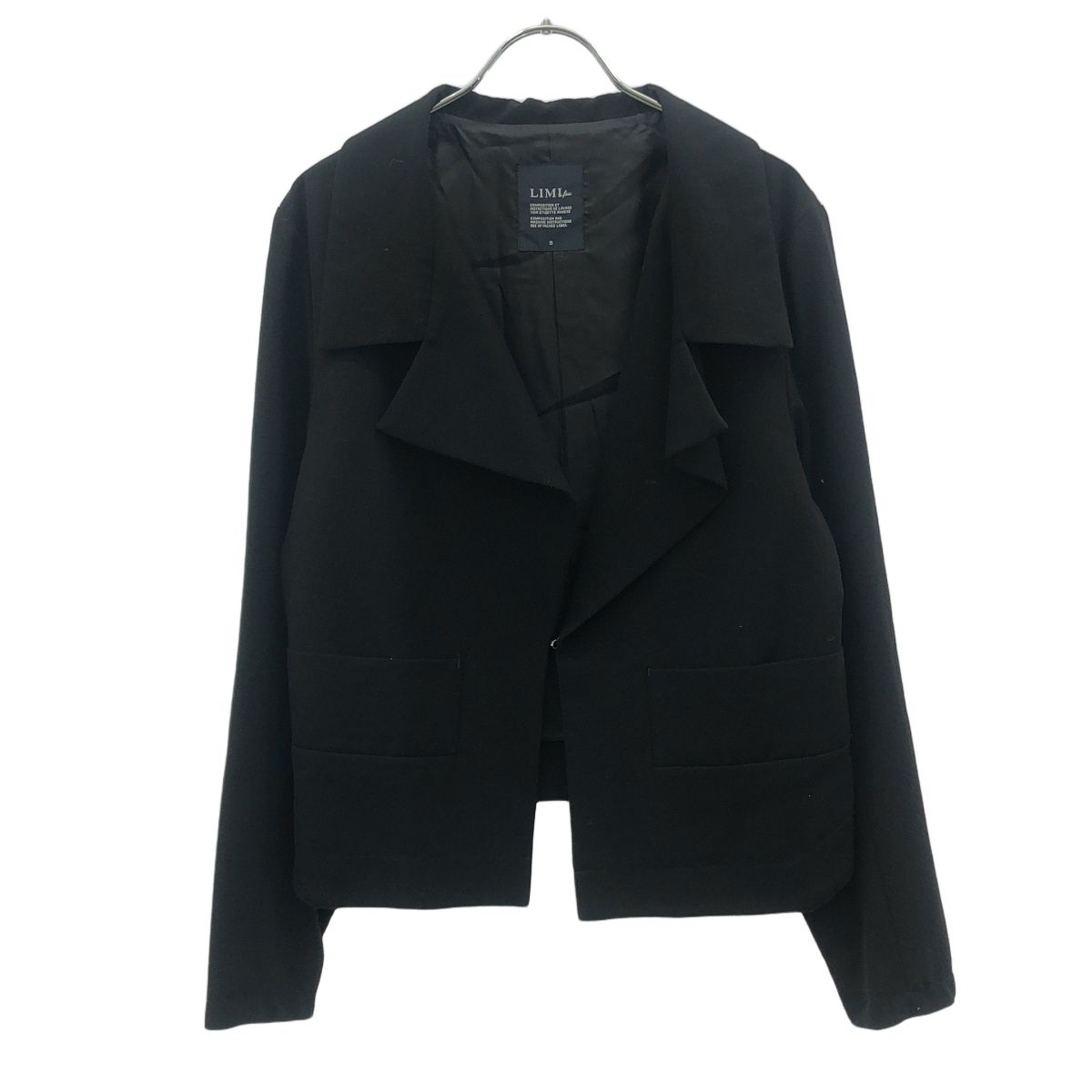 タグ付き LIMI Feu ジャケット ギャバジン LIMI feu リミフゥ 15SS ウールギャバジンフックジャケット LU
