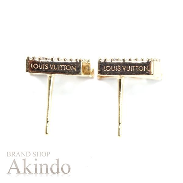 新品同様】ルイヴィトン ピアス・LV アイコニック ストラス M00609  