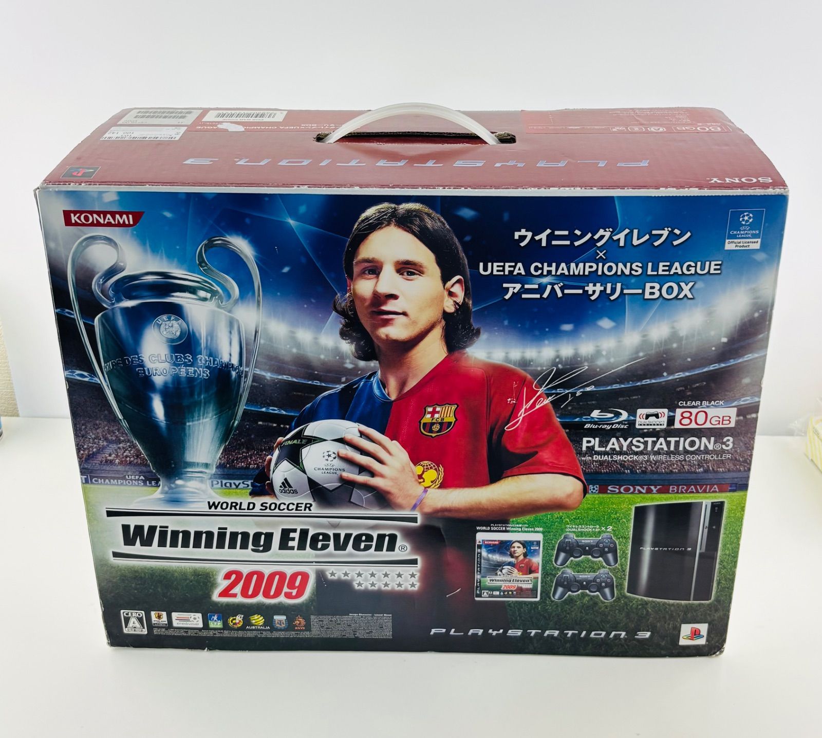 完備品 PS3 プレイステーション3 80GB ウィニングイレブン CECHL00