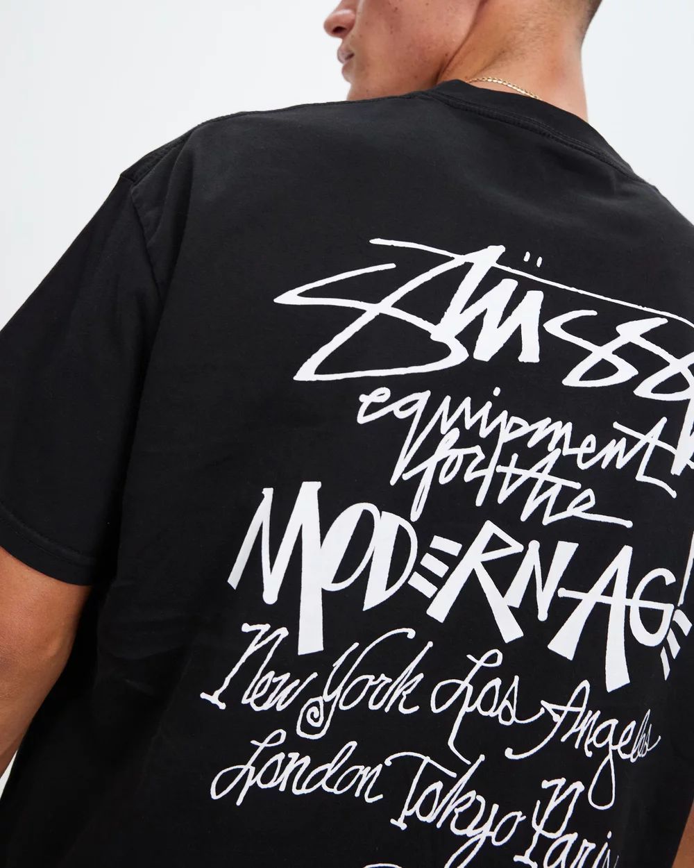 STUSSY Modern Age 50-50 SS Tee Tシャツ ステューシー - メルカリ