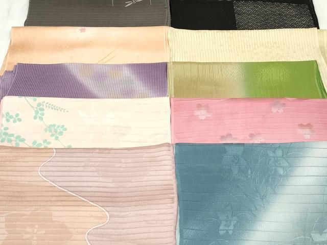 平和屋本店 夏物 和装小物 帯揚げ10枚 DZAA10713kh5