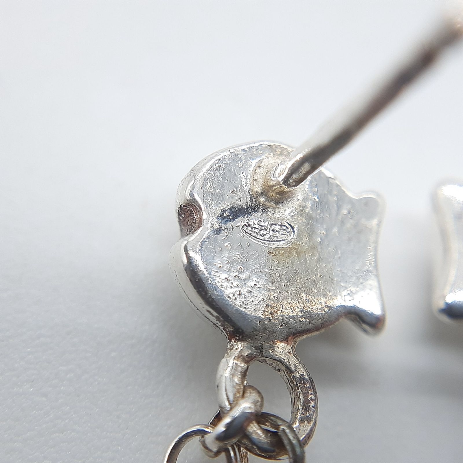 clio blue 魚ピアス＆ペンダントトップのセット