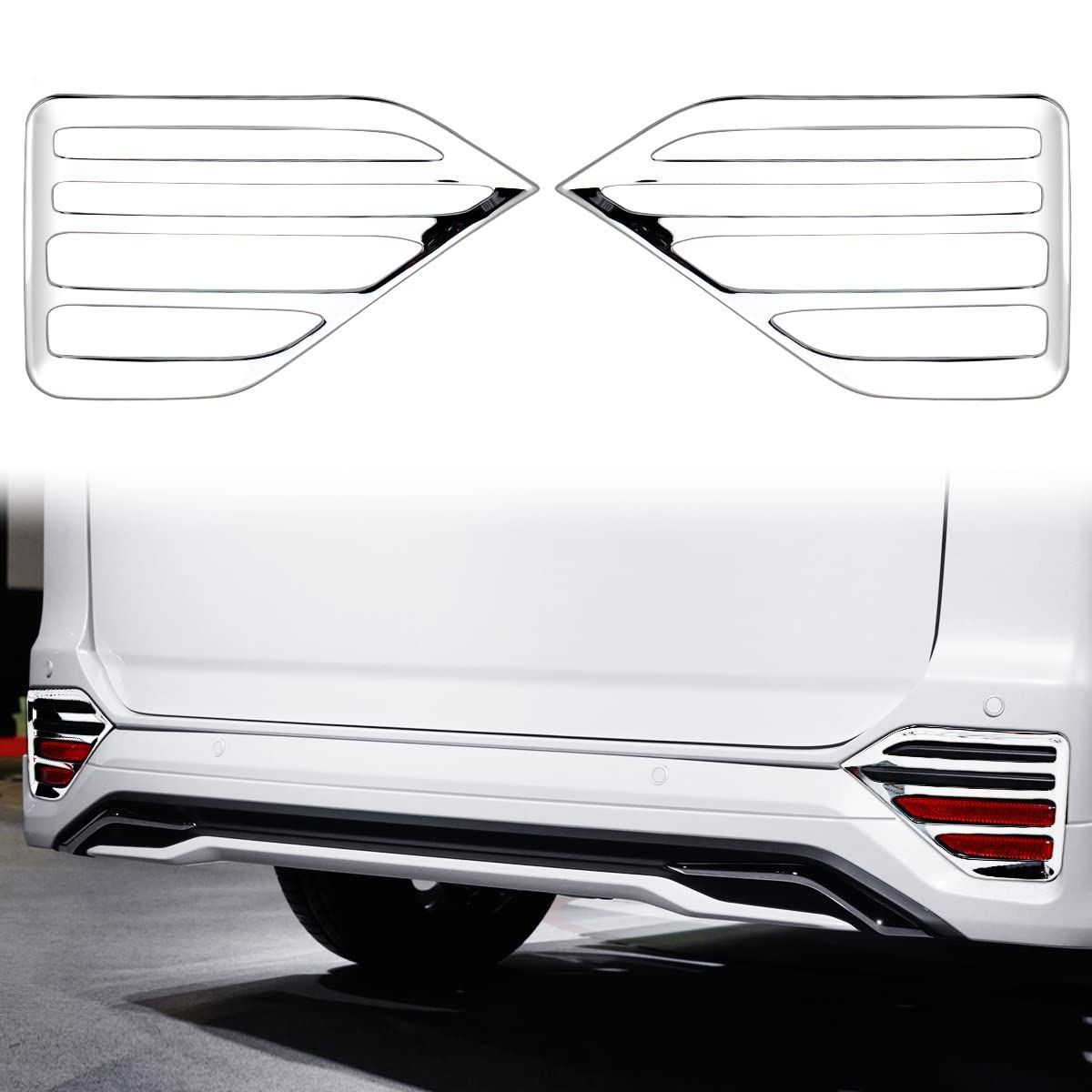 ♦︎トヨタ ヴォクシー80後期♦︎フォグランプガバー左右☆ブラック