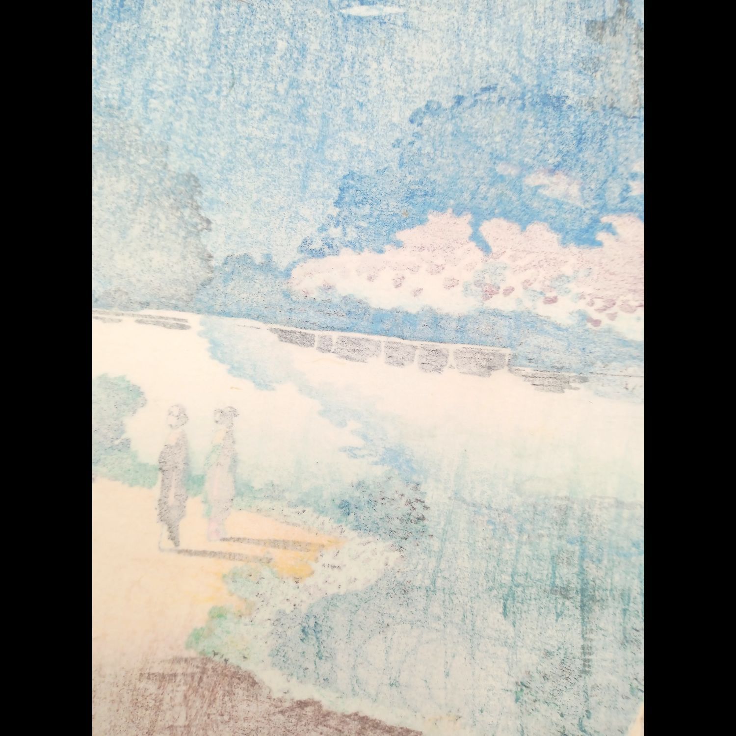 レア・新品】土屋光逸 作 1936年 「横浜 三渓園」 後摺り木版画 - メルカリ