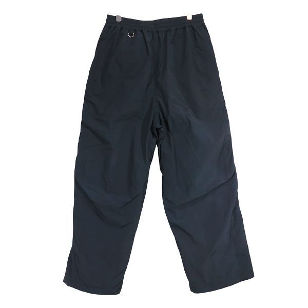 DOUBLET ダブレット CHAOS EMBROIDERY TRACK PANTS 23AW08PT236 カオス エンブロイダリー トラック パンツ ブラック ボトムス ワイド イージーパンツ サイズM mayz