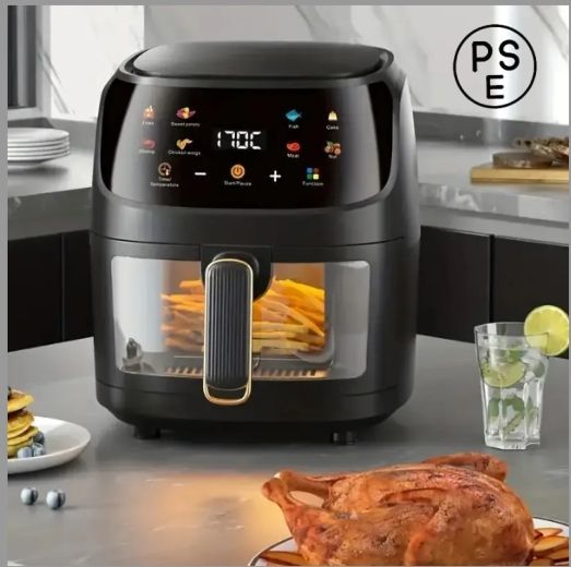 6L エアフライヤー、大容量スマートエアフライヤー Amazon.co.jp: ノンフライヤー 6L 大容量 家庭用 電気 エア