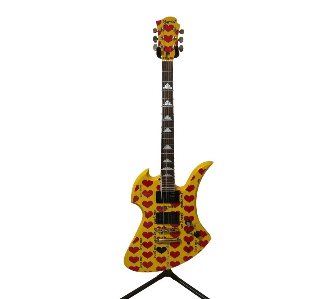 生産完了品 X JAPAN hideモデル イエローハート MG-145S