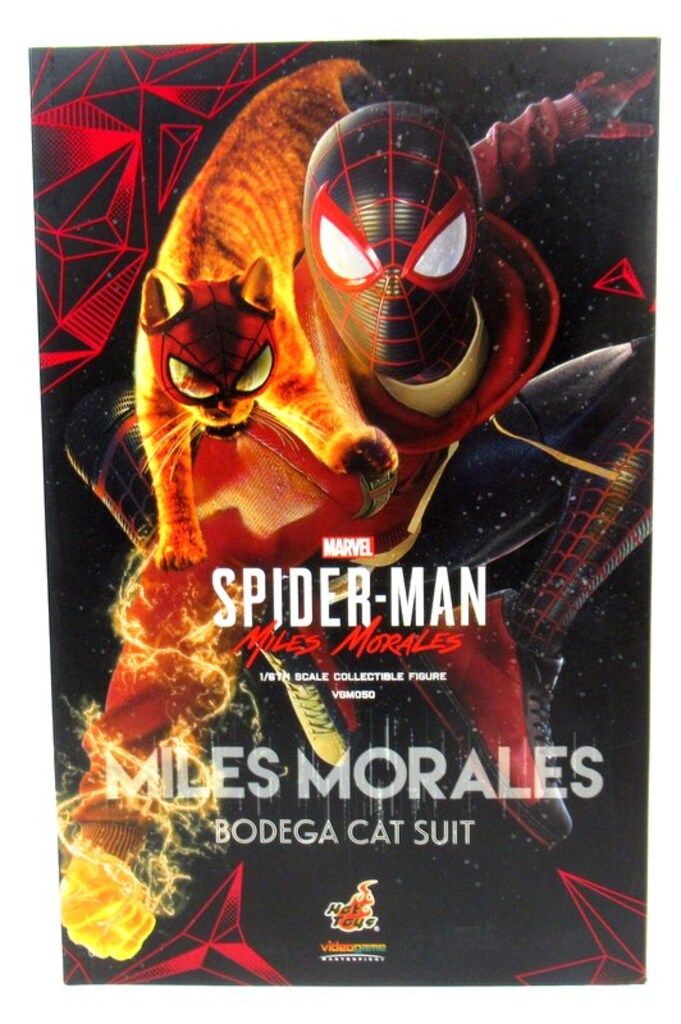 HOTTOYS VIDEOGAME MASTERPIECE MILES MORALES | BODEGA CAT SUIT VGM050