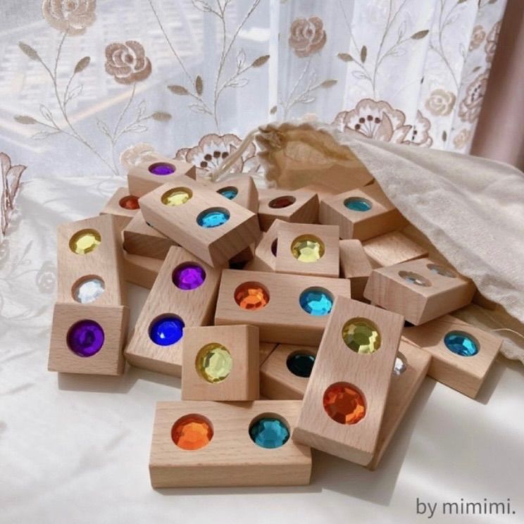 ジュエル ブロック 30P アクリル つみき ベビー キッズ 可愛い おもちゃ Amazon.co.jp: アクリルキューブ 10個 ジュエルブロック 8個 子供
