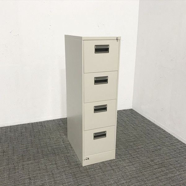 ファイリングキャビネット A4対応 スチールキャビネット コクヨ ナチュラルグレー