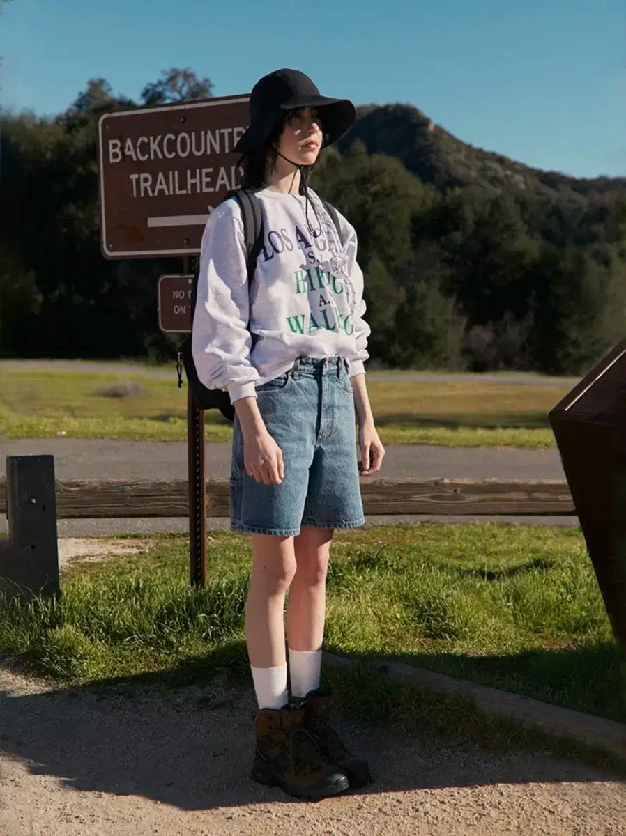 STU Women Hiking Sweatshirt light grey