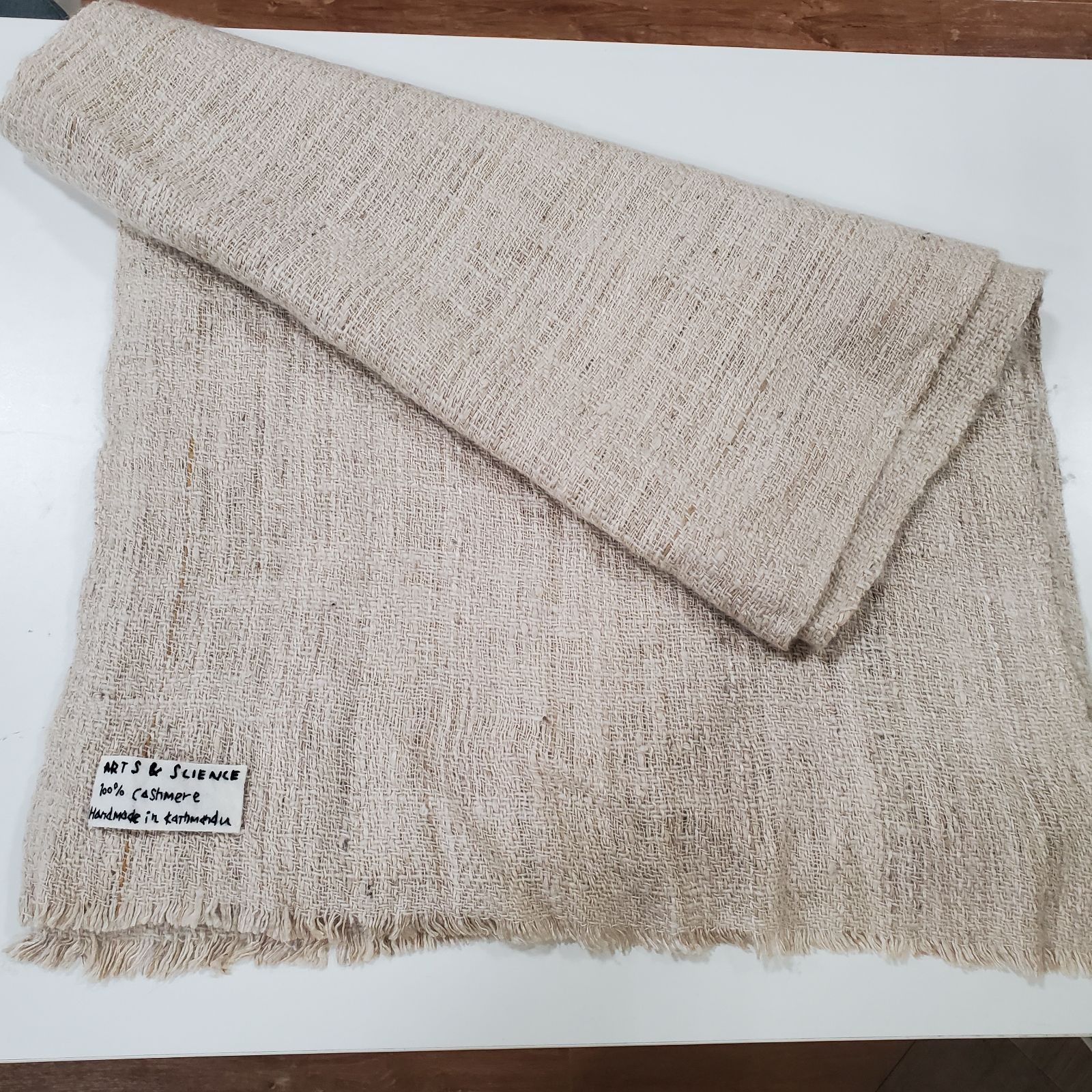 ARTS&SCIENCE カシミヤ100% muffler ストール ARTS&SCIENCE カシミヤ100% muffler ストール