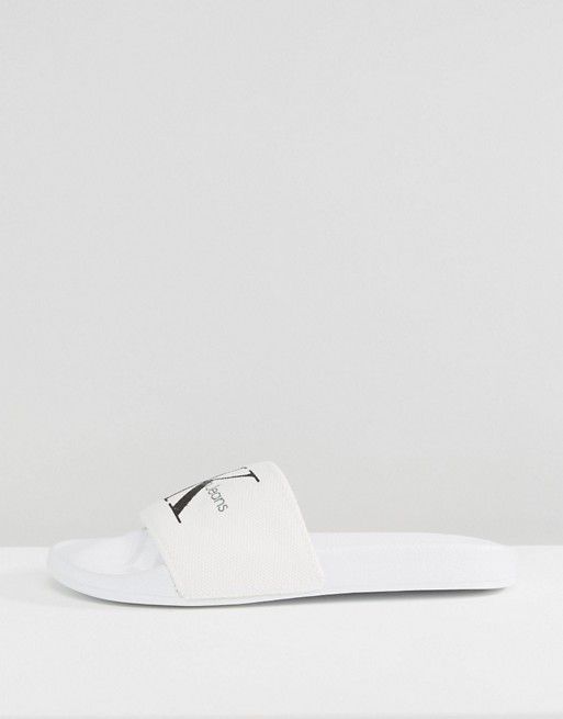 カルバンクライン サンダル Calvin Klein Viggo Logo Sliders