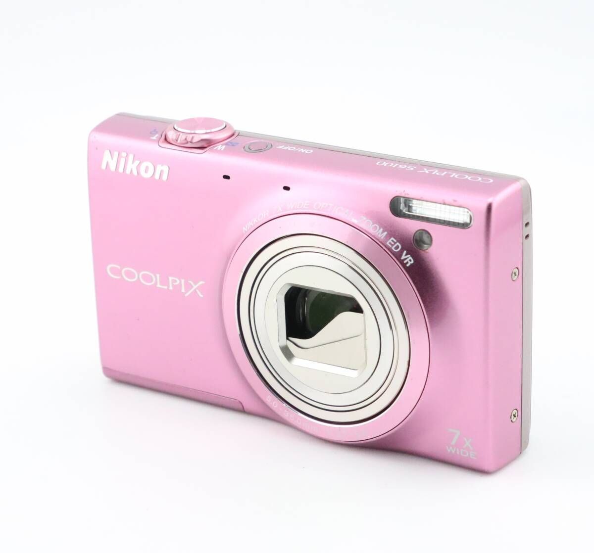 ☆良品☆ニコン NIKON COOLPIX S6100 ピンク☆ W0952＃3339