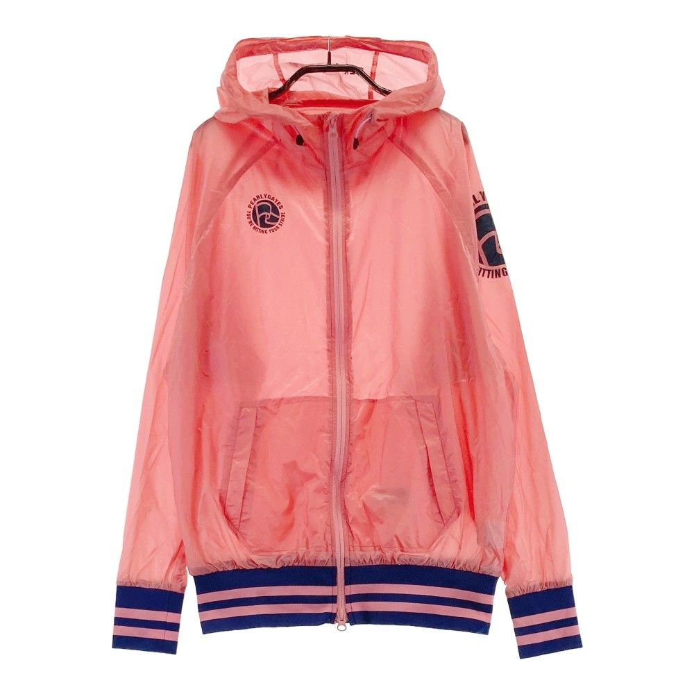 PEARLY GATES - パーリーゲイツ ピンク メンズ ゴルフウェア フルジップ トラックジャケット パーリーゲイツ ピンク メンズ ゴルフウェア フルジップ