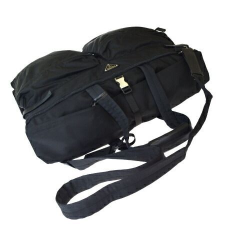 中古】 プラダ PRADA ガーメントケース 2WAY ショルダーバッグ