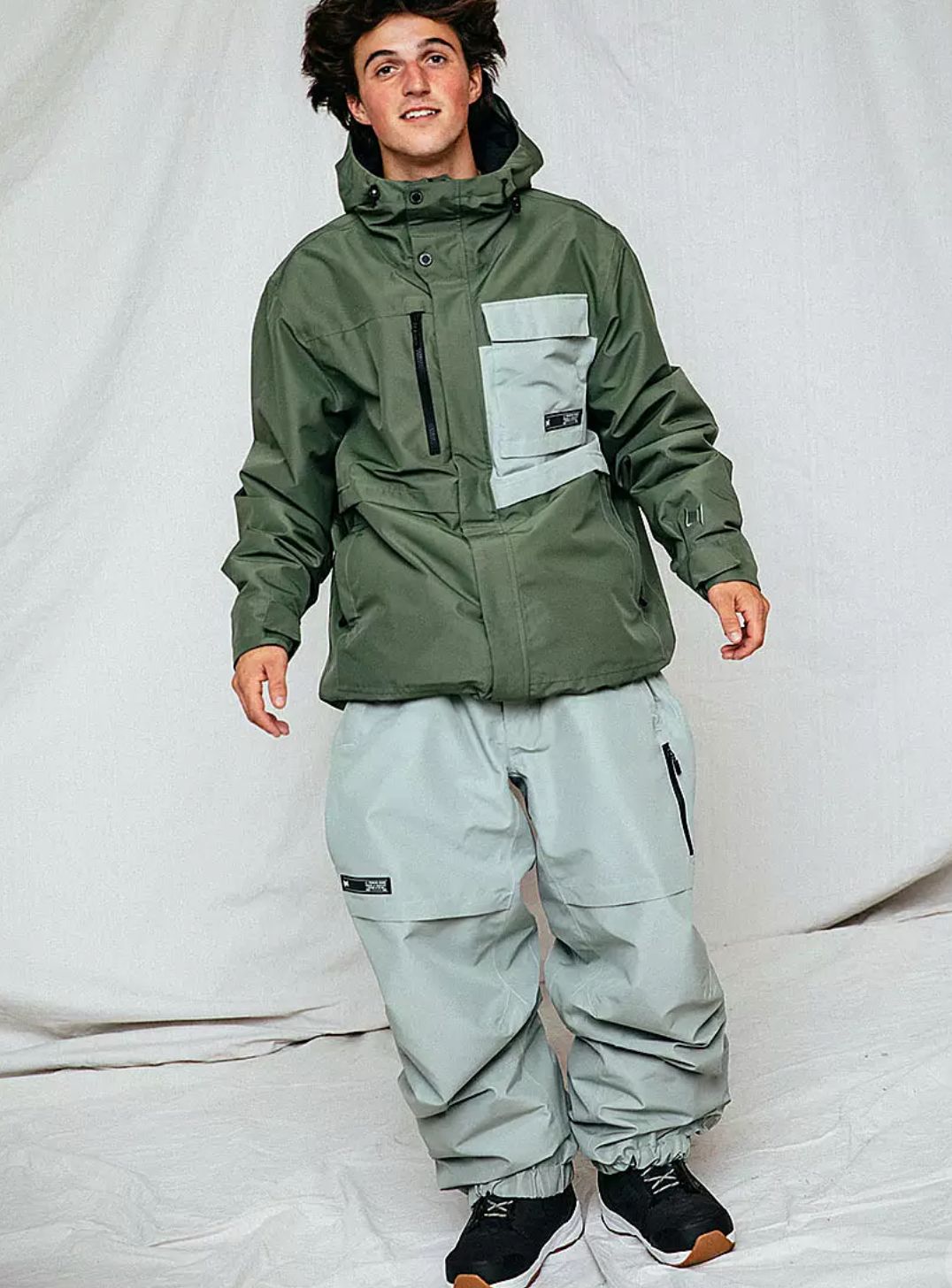 L1スノーボードパンツ ライムグリーン アウトレット】23-24 L1 CHINO