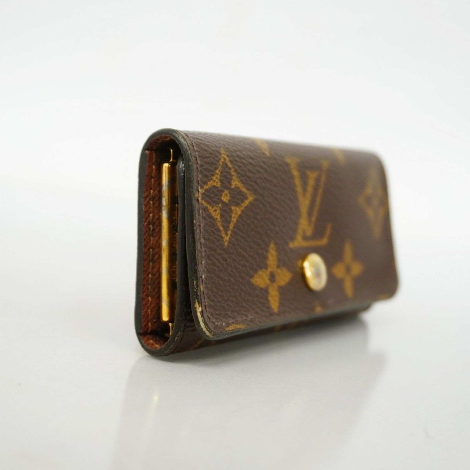 ルイ・ヴィトン(Louis Vuitton) ルイ・ヴィトン キーケース モノグラム ミュルティクレ4 M62631 ブラウンメンズ レディース -  メルカリ