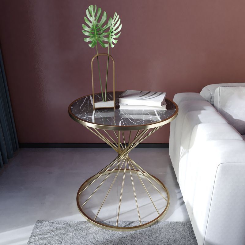 現代的でシンプルな大理石ティーテーブル 家庭用創意的な小さなサイドテーブル、北欧風の軽奢なテーブル 家具 インテリア 机 リビング - メルカリ