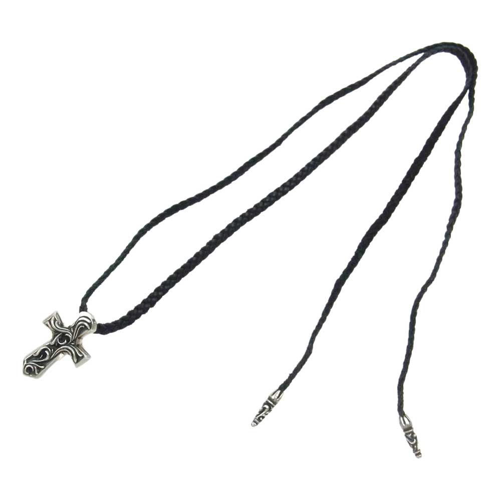 CHROME HEARTS クロムハーツ（原本無） ネックレス VULCAN CROSS SM BC