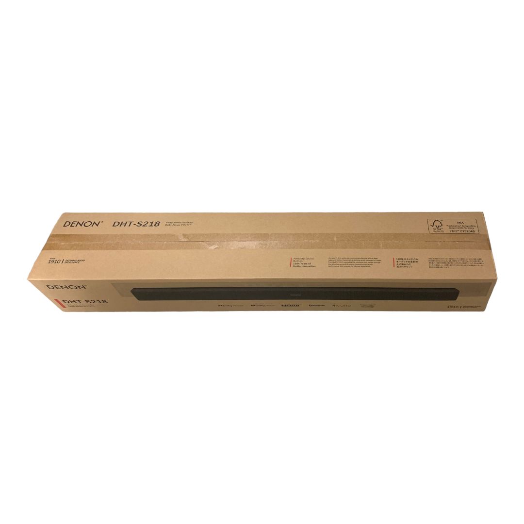 新品未開封品】DENON DHT-S218 サウンドバー Amazon.co.jp: 【Denon