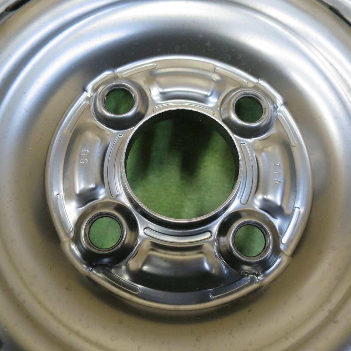 フカフカの 新車外し 21年 ホンダ JF N-BOX 純正 スチール 155 65R14 ダンロップ エナセーブ EC300 14インチ Nボックス NBOX PCD100 4H 5100608イノ