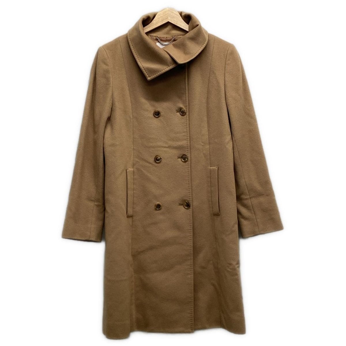 美品　自由区　ジユウク　コート　カシミヤ毛混入 自由区/jiyuku(ジユウク) コート サイズ38 M レディース