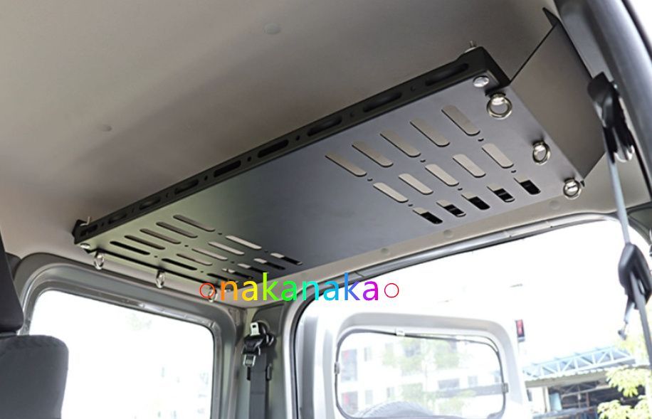 ジムニー JB74 2019-2025 マルチ機能 リアゲート キャンプ用ラック