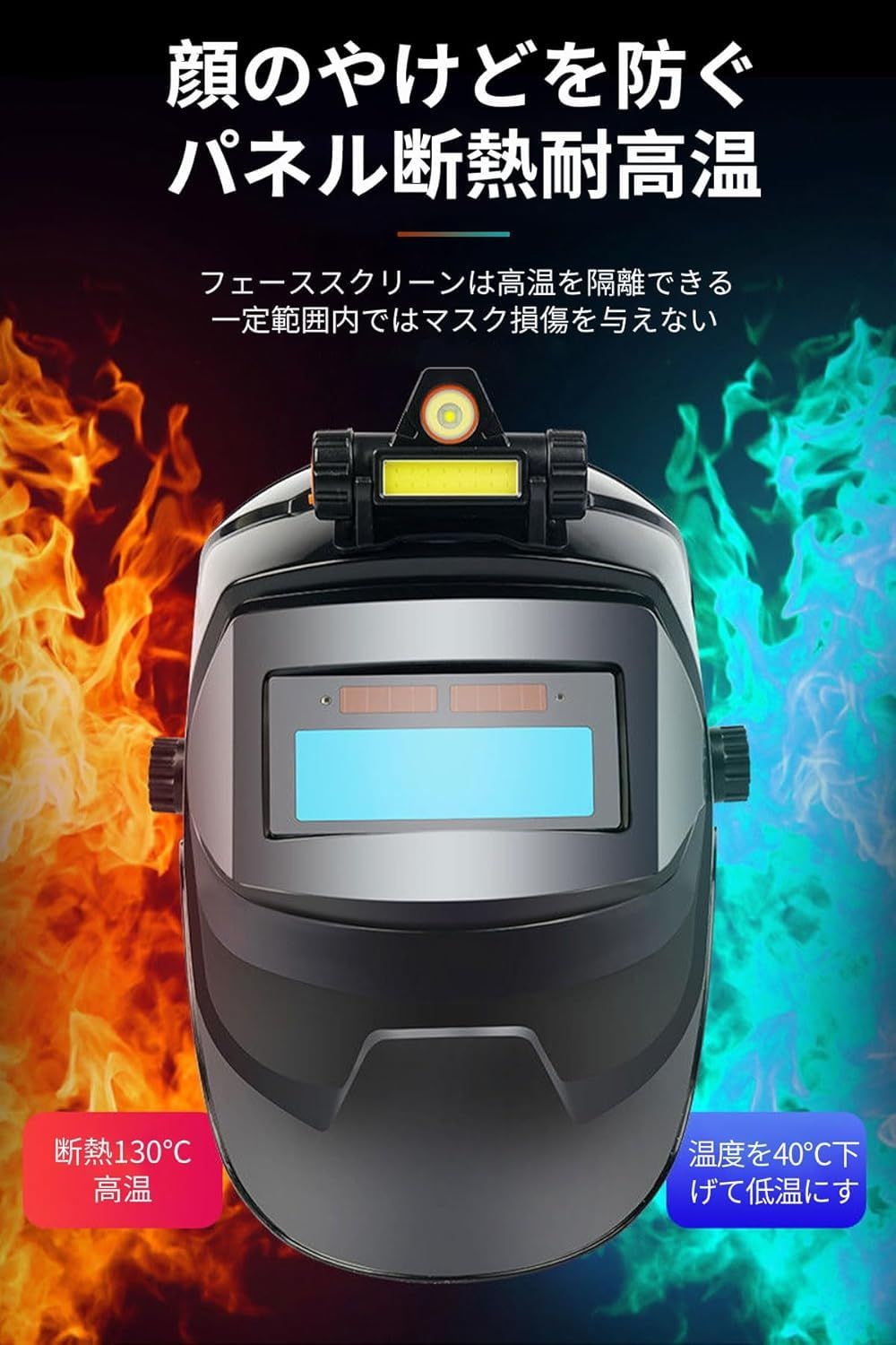 新品 ZMZZZX 溶接面 溶接マスク 溶接メガネ 自動遮光 接マスク