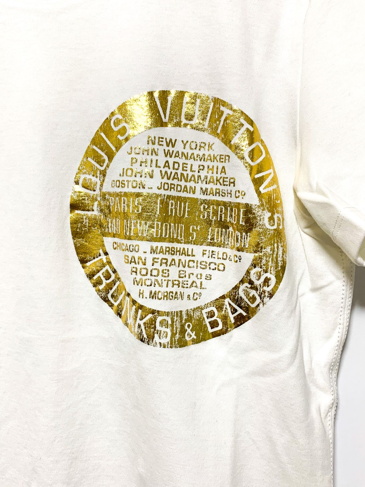 LOUIS VUITTON ルイヴィトン ロゴ Tシャツ 半袖 PW201W TWD FGTS15 サイズM 売れ筋商品|||アパレル LOUIS VUITTON - ルイヴィトン ロゴ Tシャツ 半袖 PW201W TWD