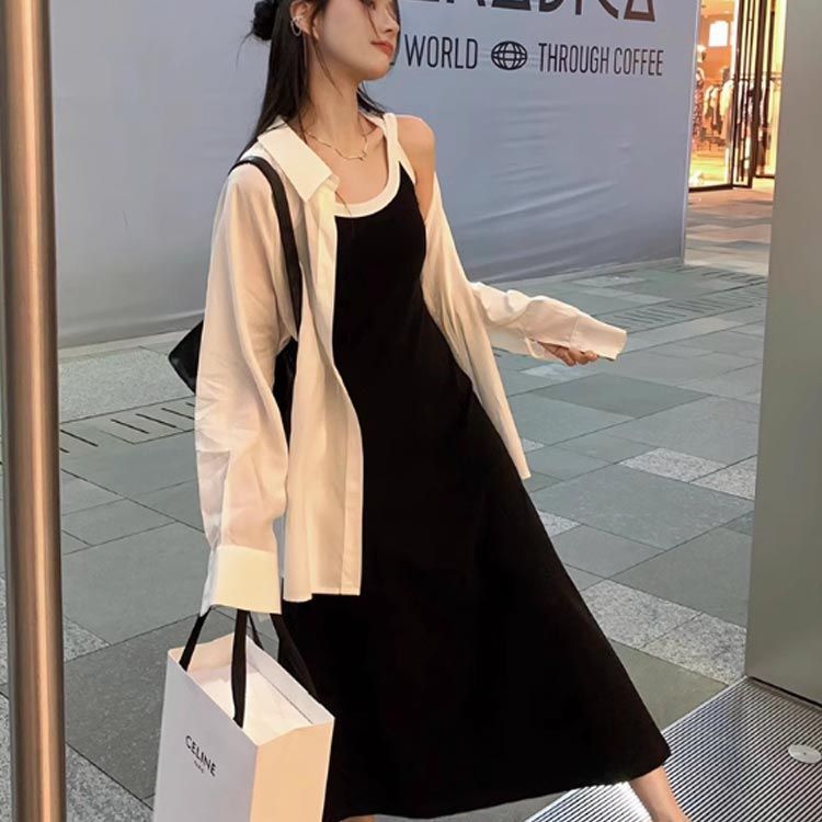 イエロー | 小さいサイズ ストライプ柄ワンピース 低身長さん