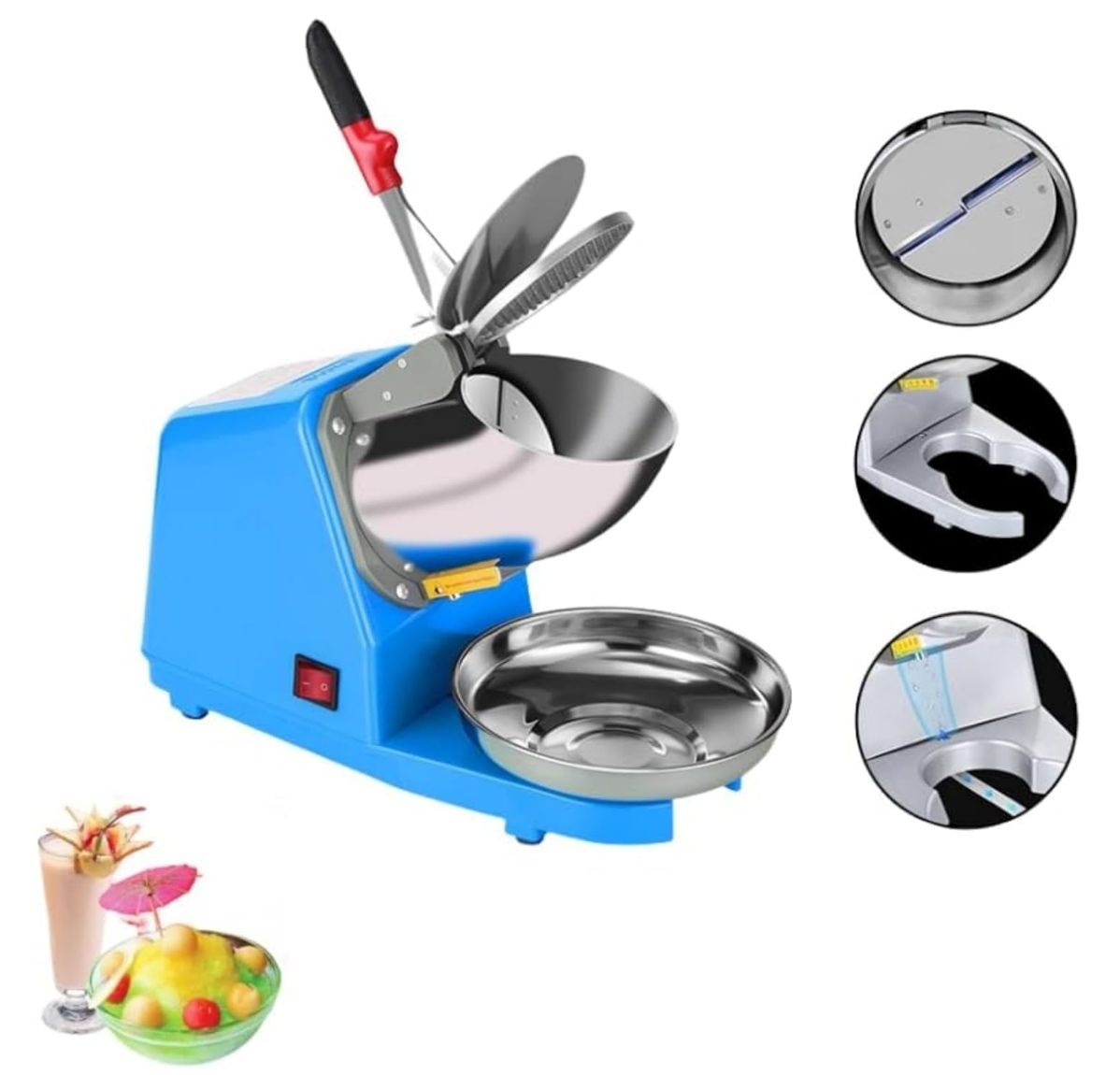 自作かき氷水洗える カキ氷機