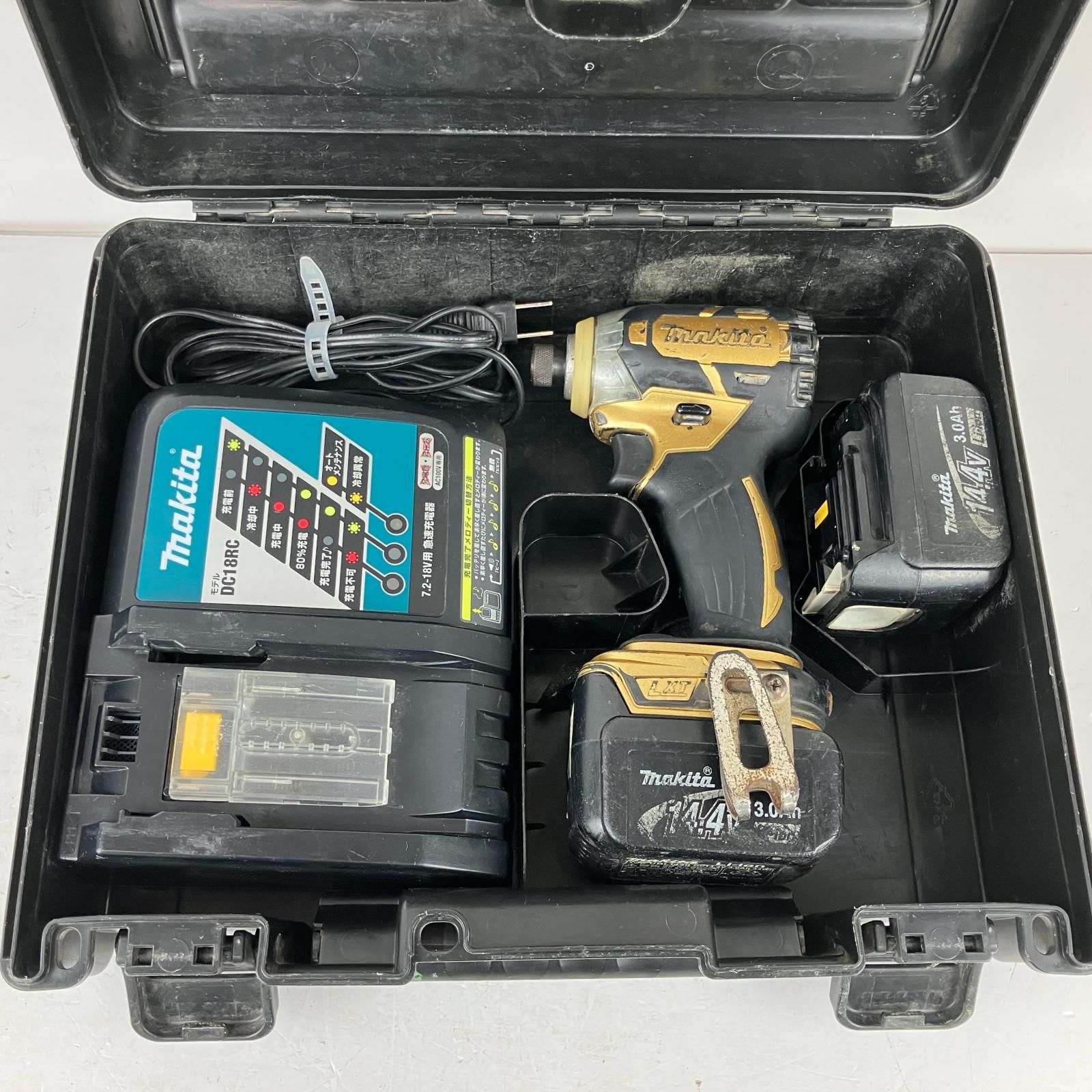 ЗЗMAKITA マキタ 14.4v 充電式インパクトドライバ 充電器