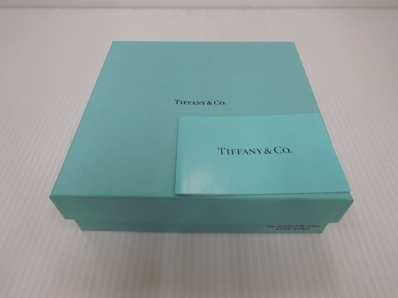 送料無料 TIFFANY＆CO.ティファニー ブルーボウデザートプレート