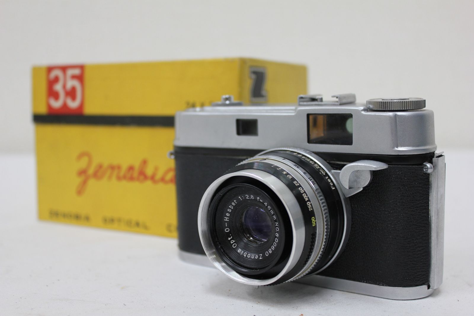 返品保証 元 き ゼノビア Zenobia 35 ダブルストローク O-Hesper 46mm F2.8 レンジファインダー カメラ e3064