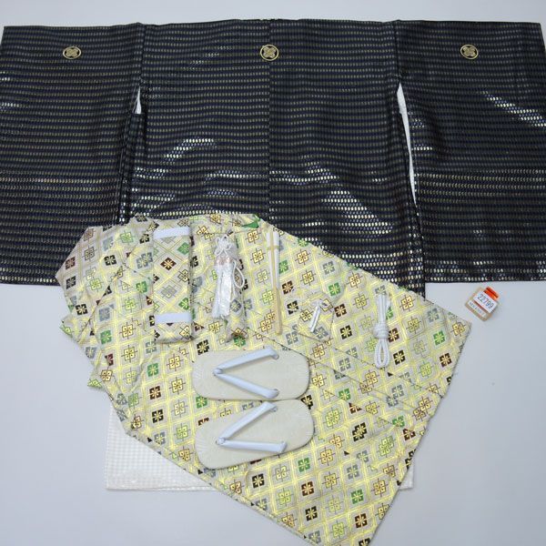 七五三 五歳 男児 男の子 羽織袴フルセット 着物 祝着 おりびと 日本製