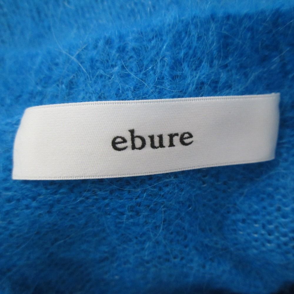 新品同様 23AW ebure エブール エアリースーリーアルパカ ニット